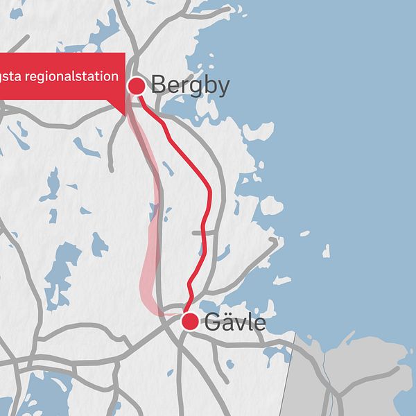 Besvikelse när tågstationen i Hagsta inte blir av: ”Tråkigt” | SVT Nyheter