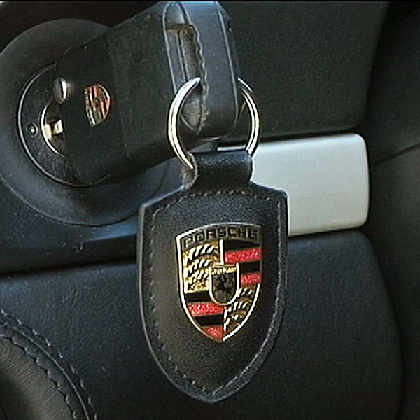 Porsche-bilnyckel