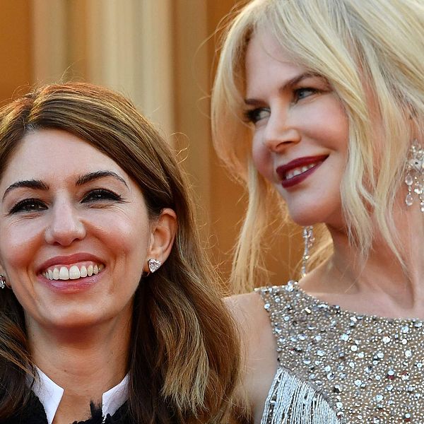 Sofia Coppola och Nicole Kidman på plats i Cannes 2017.