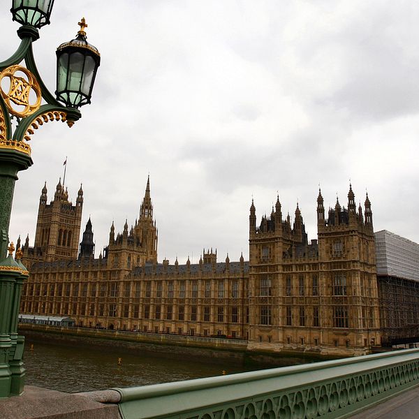 House of parliament, Westminsterpalatser i London.