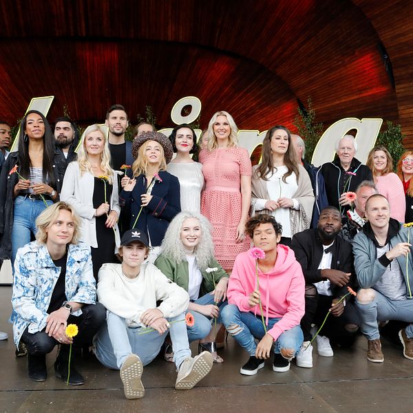 Artisterna som uppträder på Allsångsscenen 2017 presenterades på tisdagen.