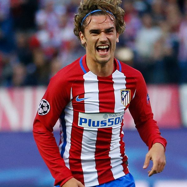 Antoine Griezmann, här i Atlético Madrid.