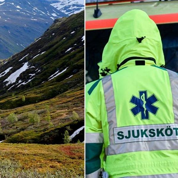 fjäll, ambulans, sjuksköterska