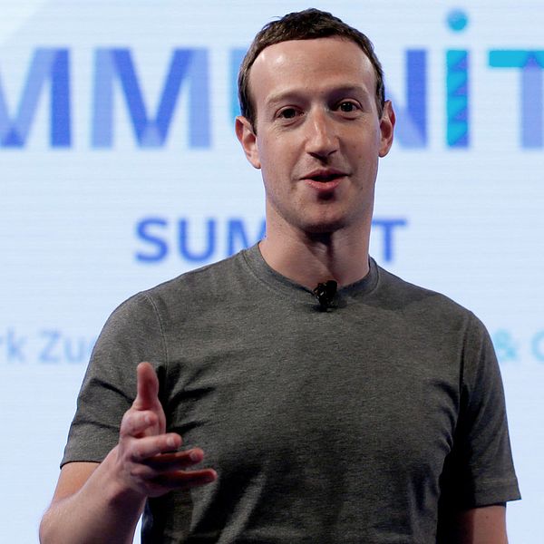 Facebooks grundare och VD Mark Zuckerberg