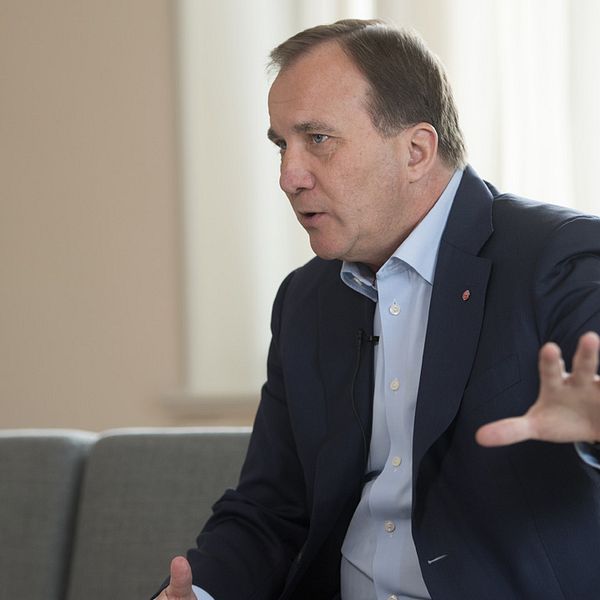 Statsminister Stefan Löfven.