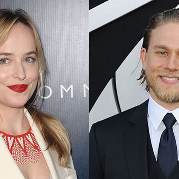 Dakota Johnson och Charlie Hunnam