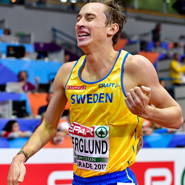 Kalle Berglund var elva hundradelar från svenskt rekord på 1 500 meter.