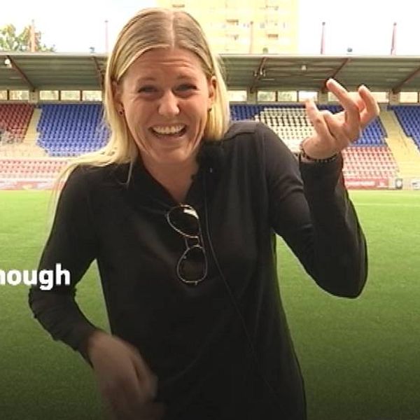 Fotbollsspelare Olivia Schough från Eskilstuna United.