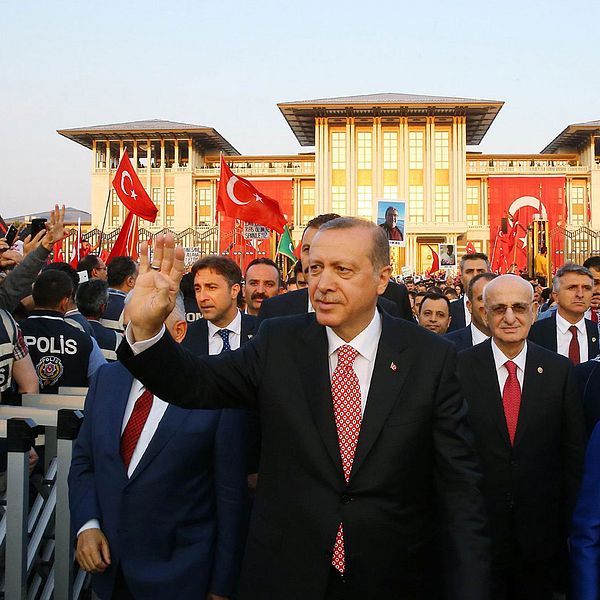 Turkeits president Erdogan