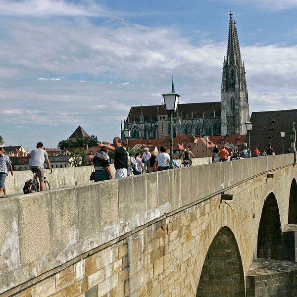 Katedralen i Regensburg.