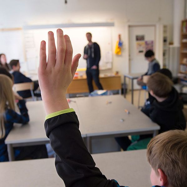 Elever i klassrum