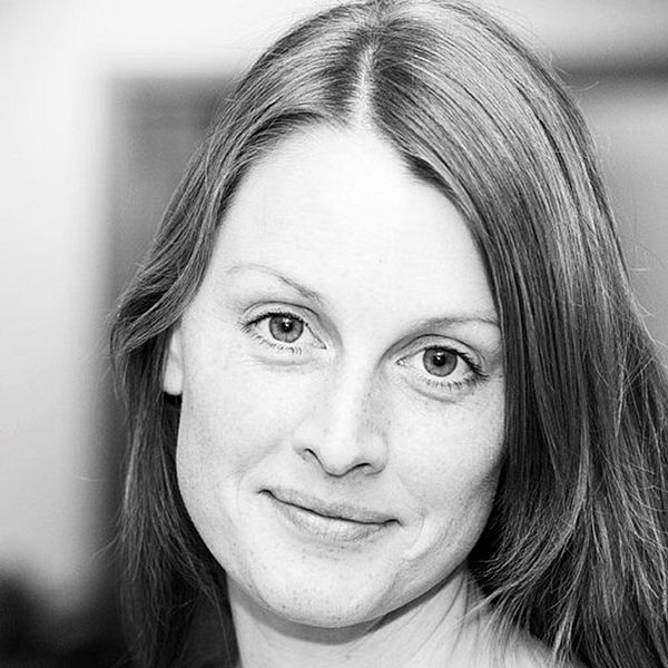 Sigrid Edsenius, reporter på Sveriges Radio.