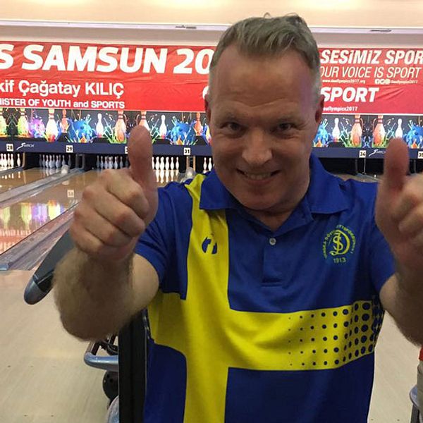 Pierre Hjalmarsson bäste svensk i bowling