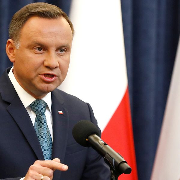 Polens president Andrzej Duda.