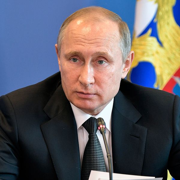 Rysslands president Vladimir Putin