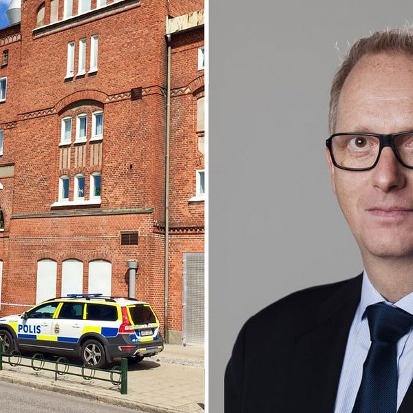 Förvaltningsdirektör Johan Hermansson fick beskedet om skottlossningen på söndagsmorgonen.