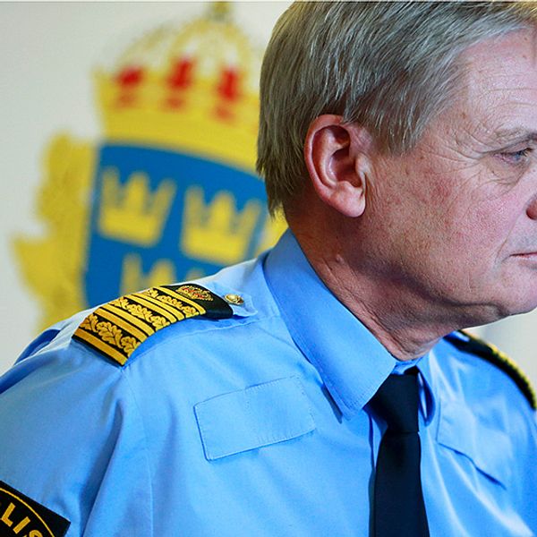 Rikspolischefen Bengt Svenson