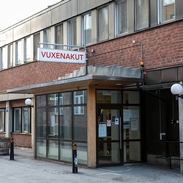 Akutmottagningen vid Karolinska i Solna.