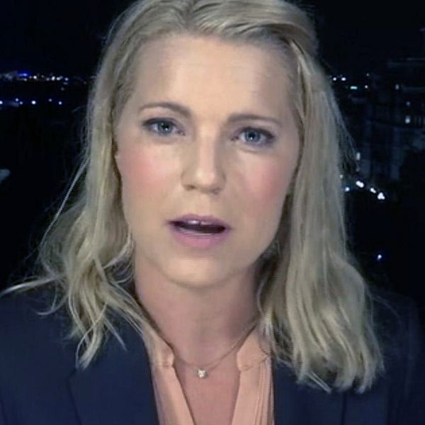 SVT:s USA-korrespondent Carina Bergfeldt.