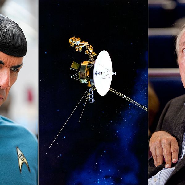 Star Trek och Tomas Tranströmer är två exempel på kultur som skickats ut på rymdexpeditioner.