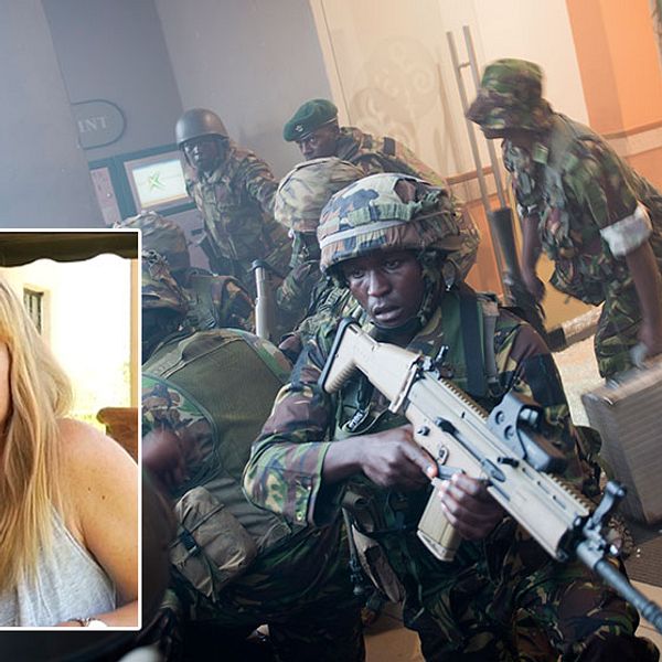 Christina Wilson drabbades av plundringen efter terrordramat.