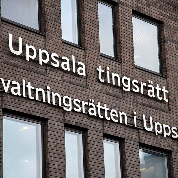 Exteriör på Uppsala tingsrätt och förvaltningsrätten i Uppsala