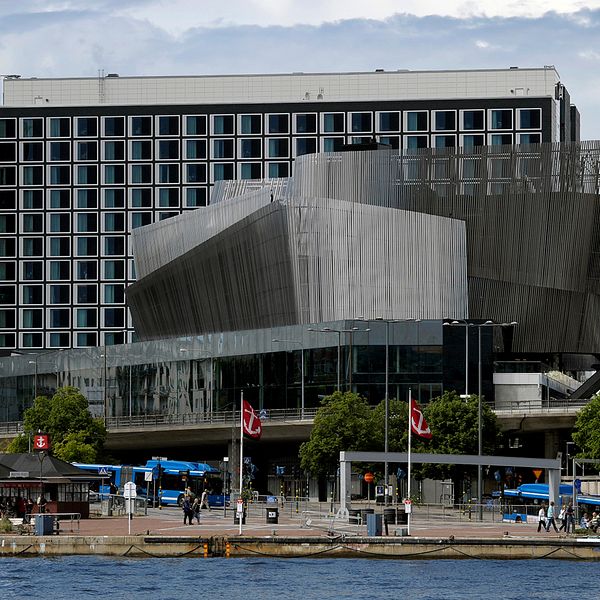 Waterfront building i Stockholm