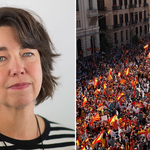 SVT:s utrikeschef Pia Bernhardson om situationen i Katalonien.