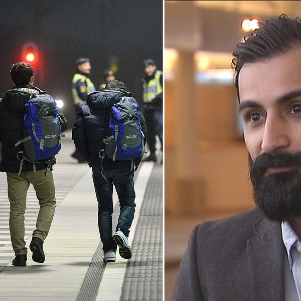 M-riksdagsmannen Hanikf Bali hyllade på stämman den skärpta migrationspolitiken