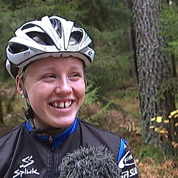 Ida Jansson, cyklist från Eskilstuna. Framtidshopp inom cykelsporten.