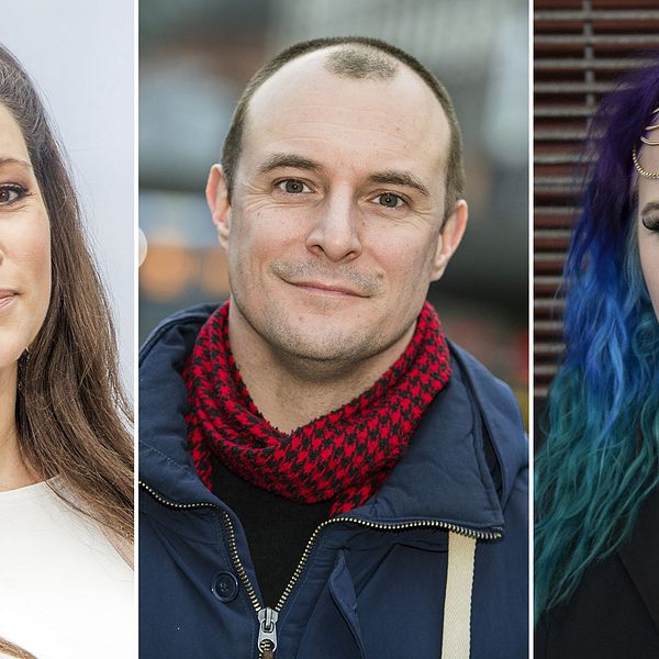 Lisa Nilsson, Johan Hilton och Linnéa Claeson är några av de tusentals personer som reagerat på uppropet #tystnadtagning.