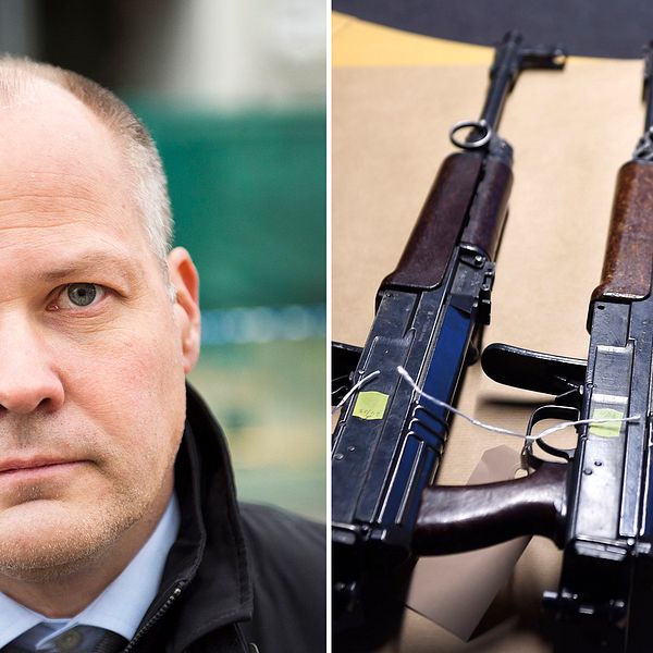 Justitieminister Morgan Johansson (S) öppnar för en översyn av lagstiftningen. Fler vapenbrott ska klassas som synnerligen grova och därmed ge längre fängelsestraff.