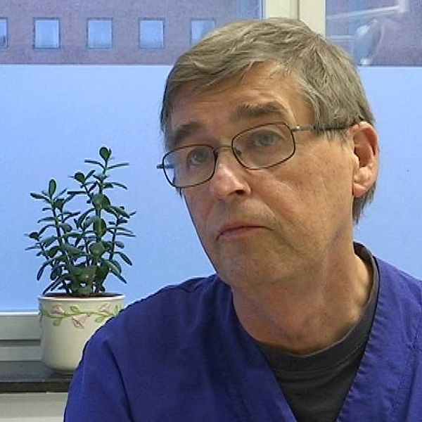 Överläkaren Gunnar Eckerdal.