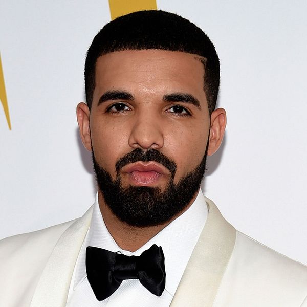 Den kanadensiska rapparen Drake.
