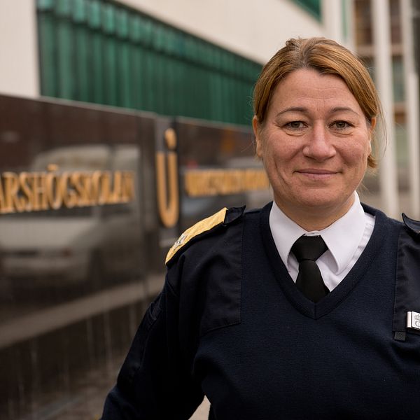 Flottiljamiral Ewa Skoog Halsum är vice rektor vid Försvarshögskolan.