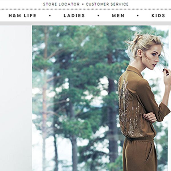 En bild ur H&M:s globala höstkampanj.