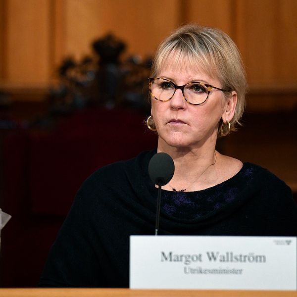 Utrikesminister Margot Wallström