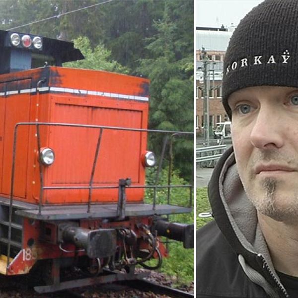 Med gasol i lasten spårade tåget som Per Johansson körde ur.
