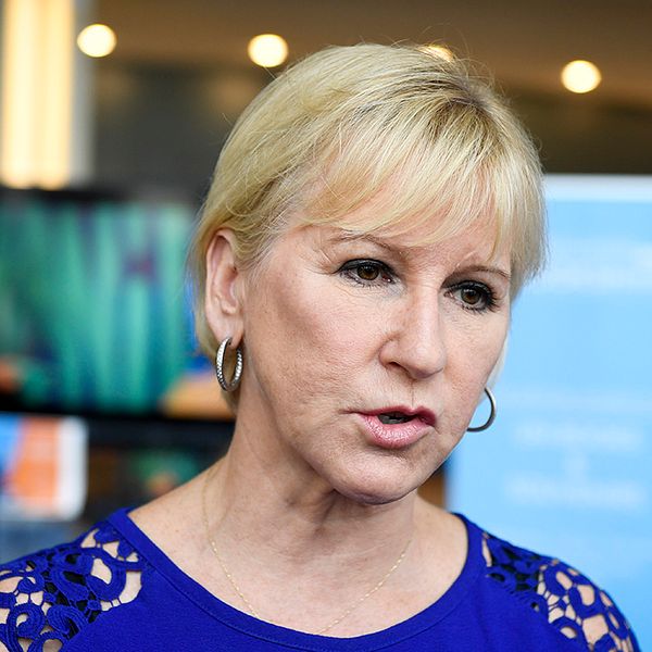 Utrikesminister Margot Wallström (S).