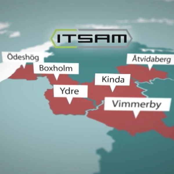Företaget Itsam föddes 2009 då fem östgötska kommuner skapade en gemensam IT-avdelning – IT SAMverkan, driven av ett kommunalförbund. Till kommunalförbundet anslöt också småländska Vimmerby.