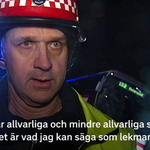Janne Karlsson, insatsledare.