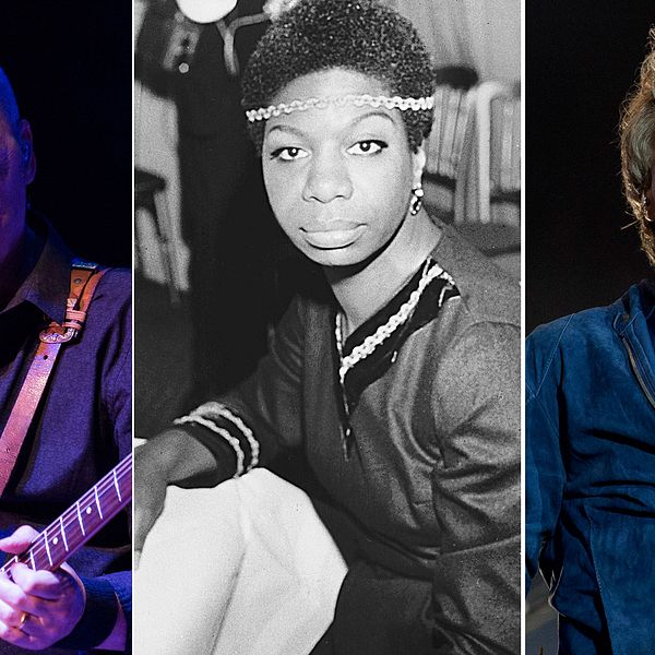 Mark Knopfler, Nina Simone och Jon Bon Jovi.