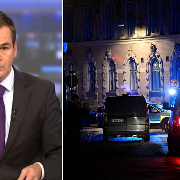 En ungersk programledare för MTVA är en av många som rapporterat om attacken mot synagogan i Göteborg.