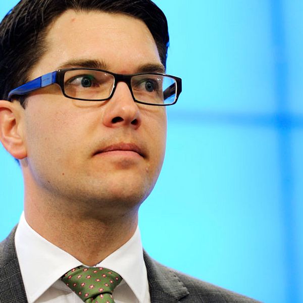 Sverigedemokraternas partiledare Jimmie Åkesson. Foto: Scanpix