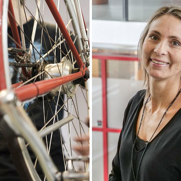 Helén Rosenberg är positiv till den nya cykelteknikerutbildningen.