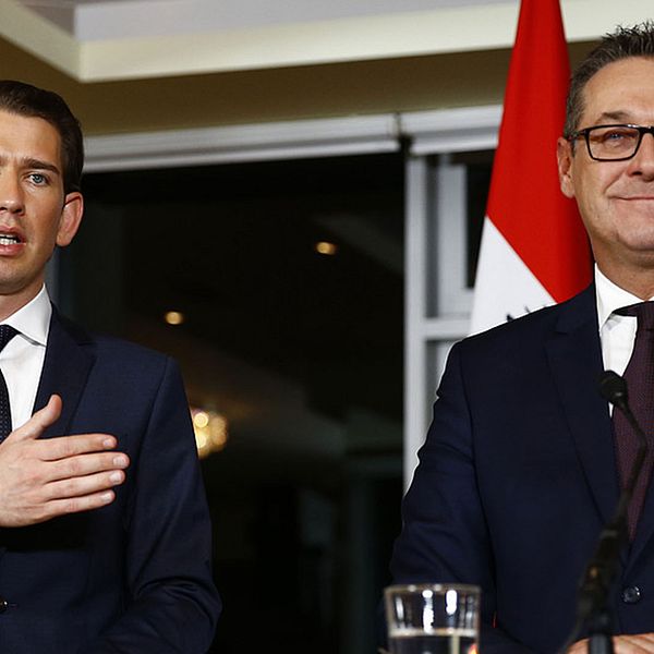 Den nye förbundskanslern i Österrike heter Sebastian Kurz och vicekansler är Heinz-Christian Strache, ledare för det högernationalistiska partiet FPÖ.