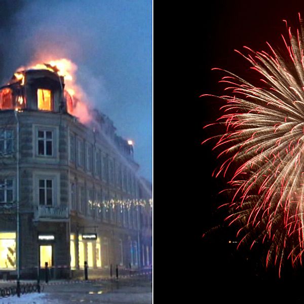 Fyrverkerifritt nyår i Arvika efter branden för två år sedan.