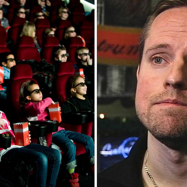 Thomas Forsberg, ägare till Centrumbiografen i Ronneby, menar att den nya biomomsen slår hårt mot landets mindre biografer.
