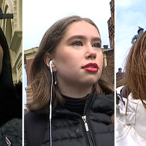 Krenare Sahini, Sofia Andersén och Anneli Ekstedt har påverkats av våldtäktslarmen i Malmö.