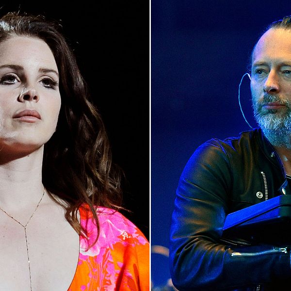 Lana Del Rey och Radioheads frontman Thom Yorke